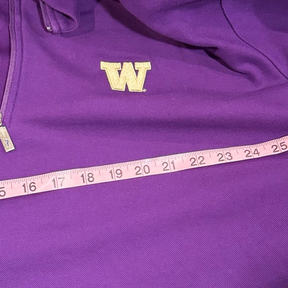 Tommy Bahama Collegiate Emfielder Half-Zip, Univ of Washington (UW) 3XLB - Picture 11 of 12